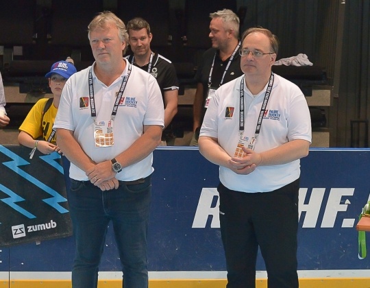 Championnats d'Europe de hockey en ligne &agrave; Charleroi : succ&egrave;s organisationnel pour KBIJF