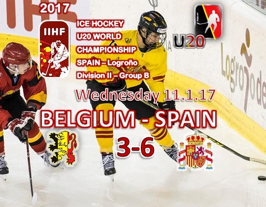 WC 2017 Div.IIB, Logro&ntilde;o, BEL ESP
