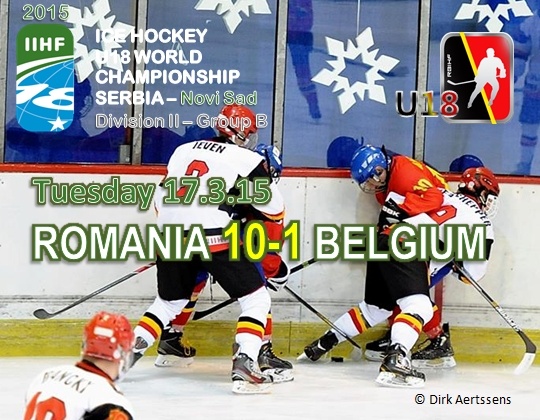 WC  2015 Div.IIB, Novi Sad (Servi&euml;), ROM vs BEL