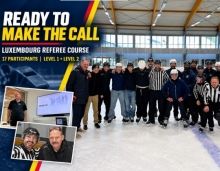Luxembourg Takes the Ice for Referee Training
