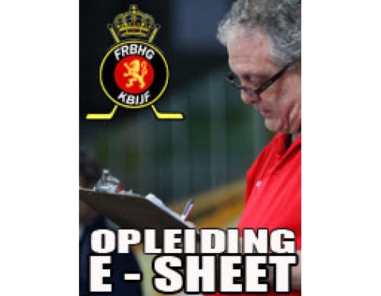Formation E-sheet &agrave; Maaseik ce prochain week-end