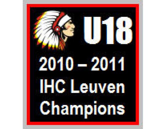 U18 IHC Leuven kampioen van Belgi&euml;