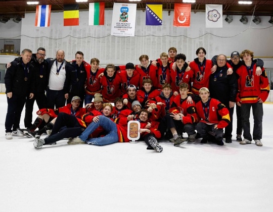 Belgium U20 claim Bronze at the IIHF U20 World Championship Division IIIA